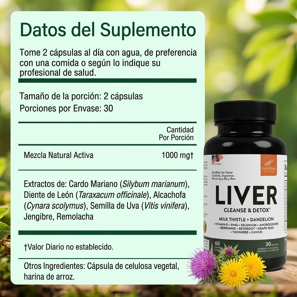 LIVER CLEANSE & DETOX